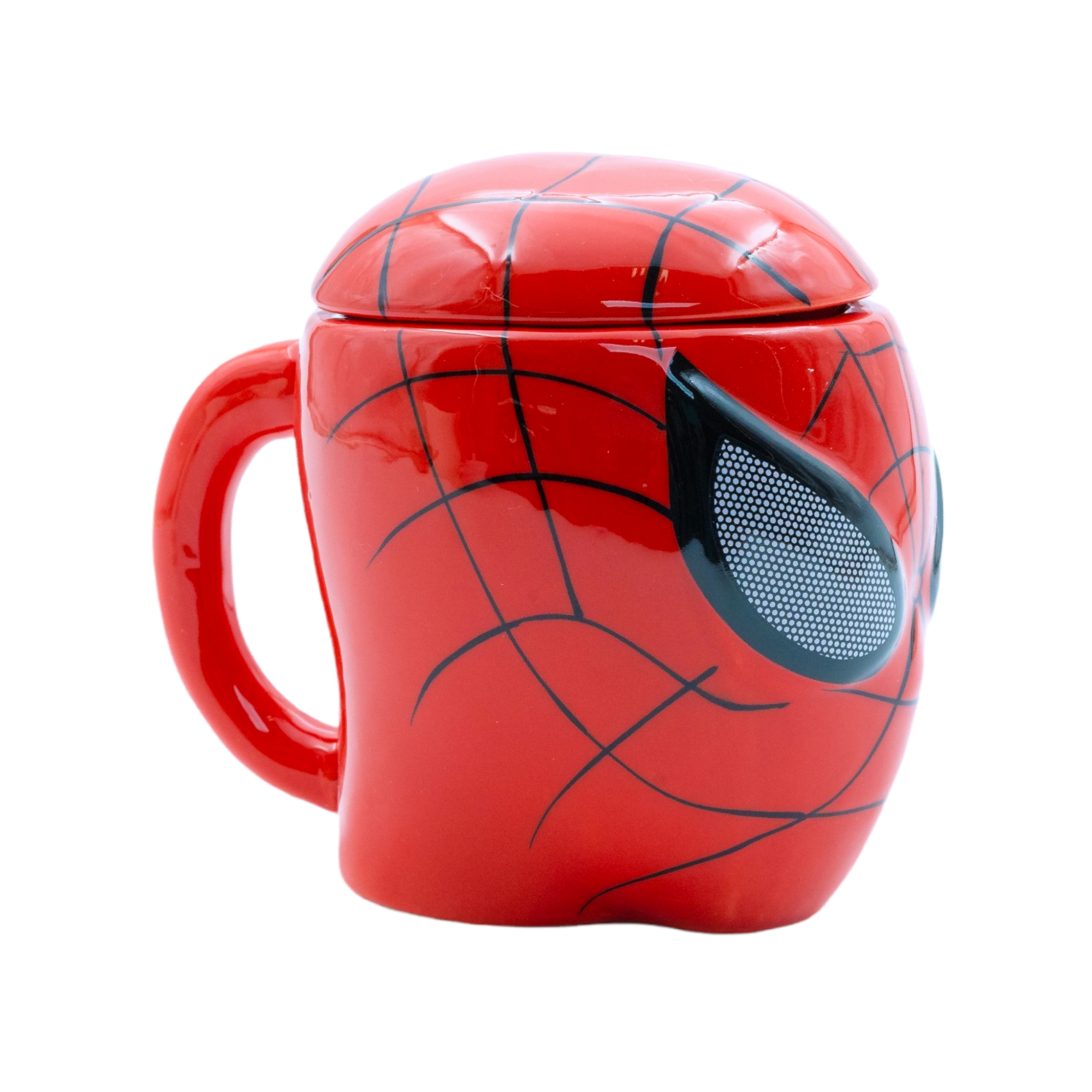 Taza roja Spiderman